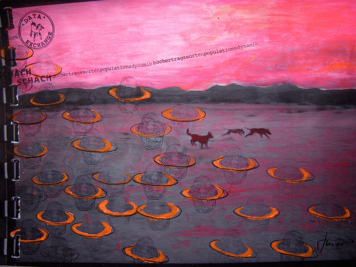 Dogs Astral Sculpture Data Exchange 2008 20