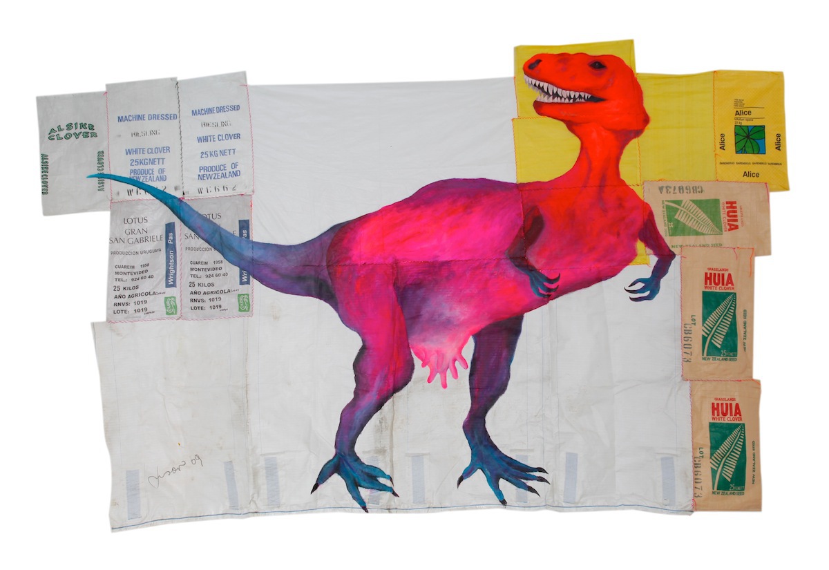 Barbara Husar I Am The Medium Dino Contemporary Painting 2009 11