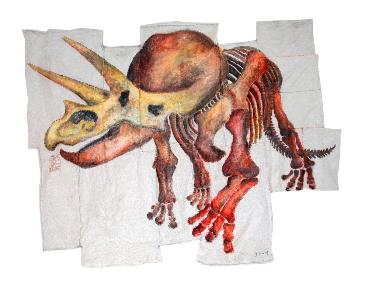 Barbara Husar I Am The Medium Dino Contemporary Painting 2009 4