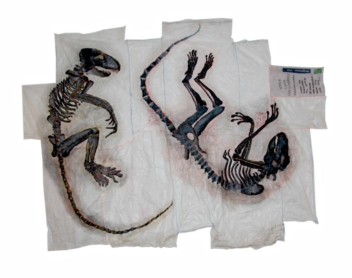 Barbara Husar I Am The Medium Dino Contemporary Painting 2009 7