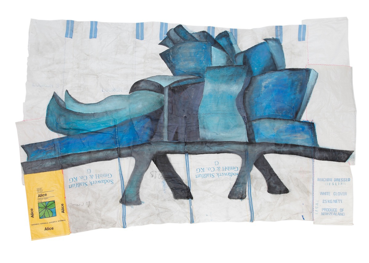 Barbara Husar I Am The Medium Dino Contemporary Painting 2009 9